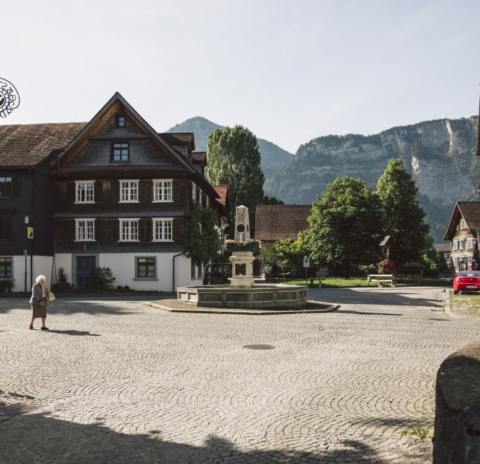 Dornbirn Hatlerdorf Brunnen Dornbirn Hatlerdorf Brunnen